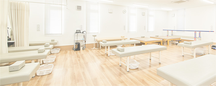 茨城県土浦市の西郷整形外科リハビリクリニックのリハビリ室の写真